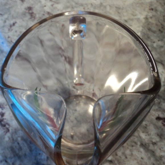 vintage anchor hocking glass water pitcher cherry pattern - Picture 6 of 9